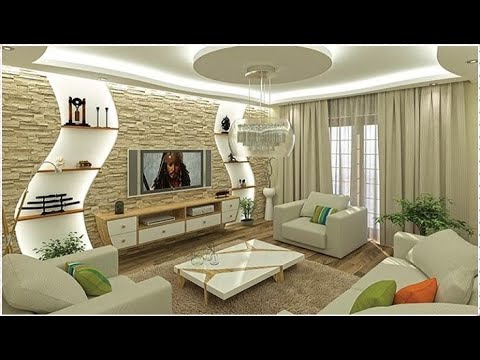 Best 100 modern living room furniture design catalogue 2019 – POP ceiling for hall