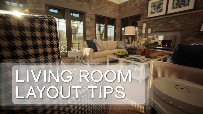 Living Room Layout Tips